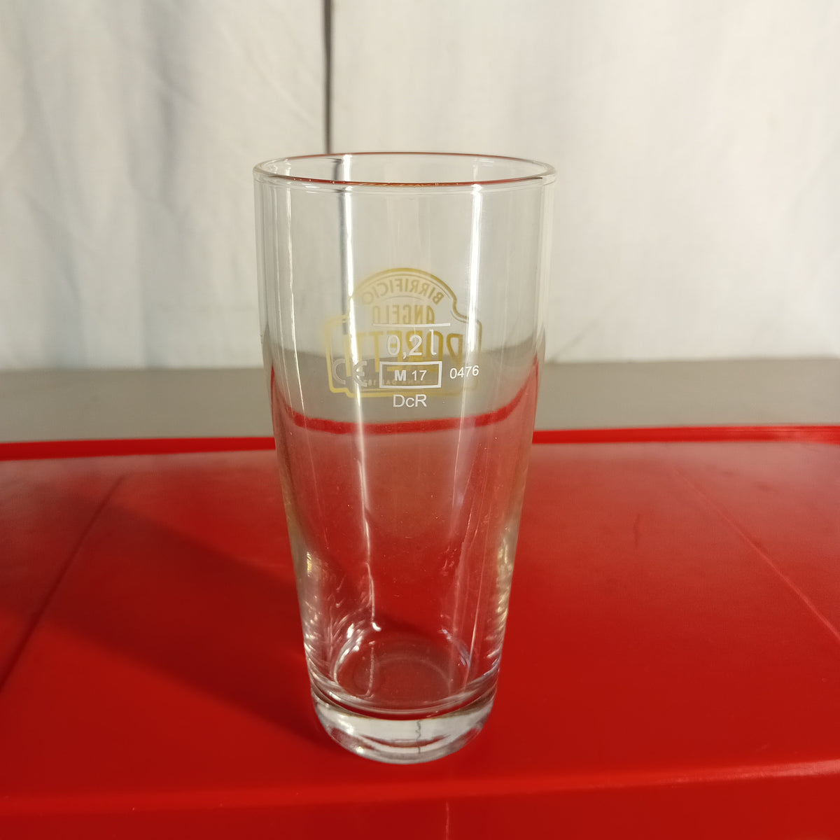 Set 11 bicchieri birra Birrificio Poretti in vetro, 0,2 L — usati Attrezzatura da ristorazione usata Sd Service Store