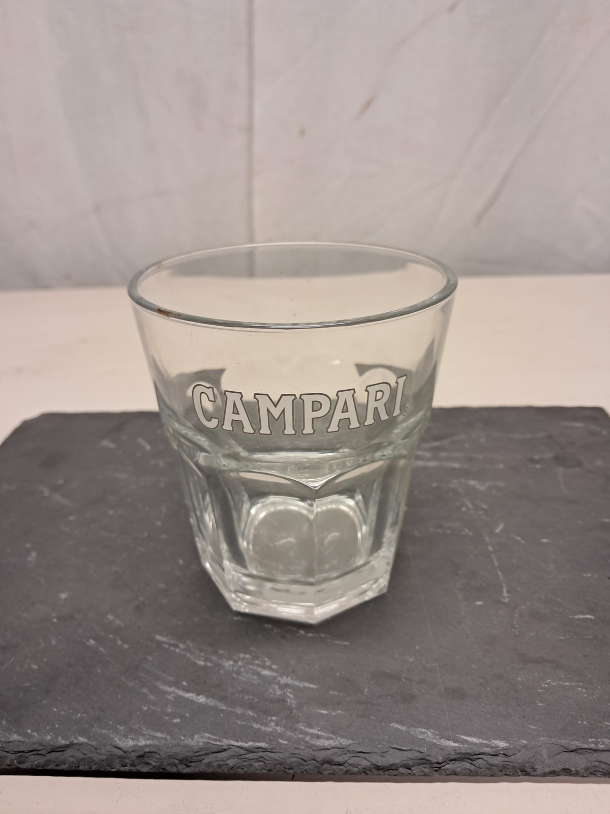 Set 6 bicchieri vintage Campari tumbler in vetro, 36 cl — usati Attrezzatura da ristorazione usata Sd Service Store