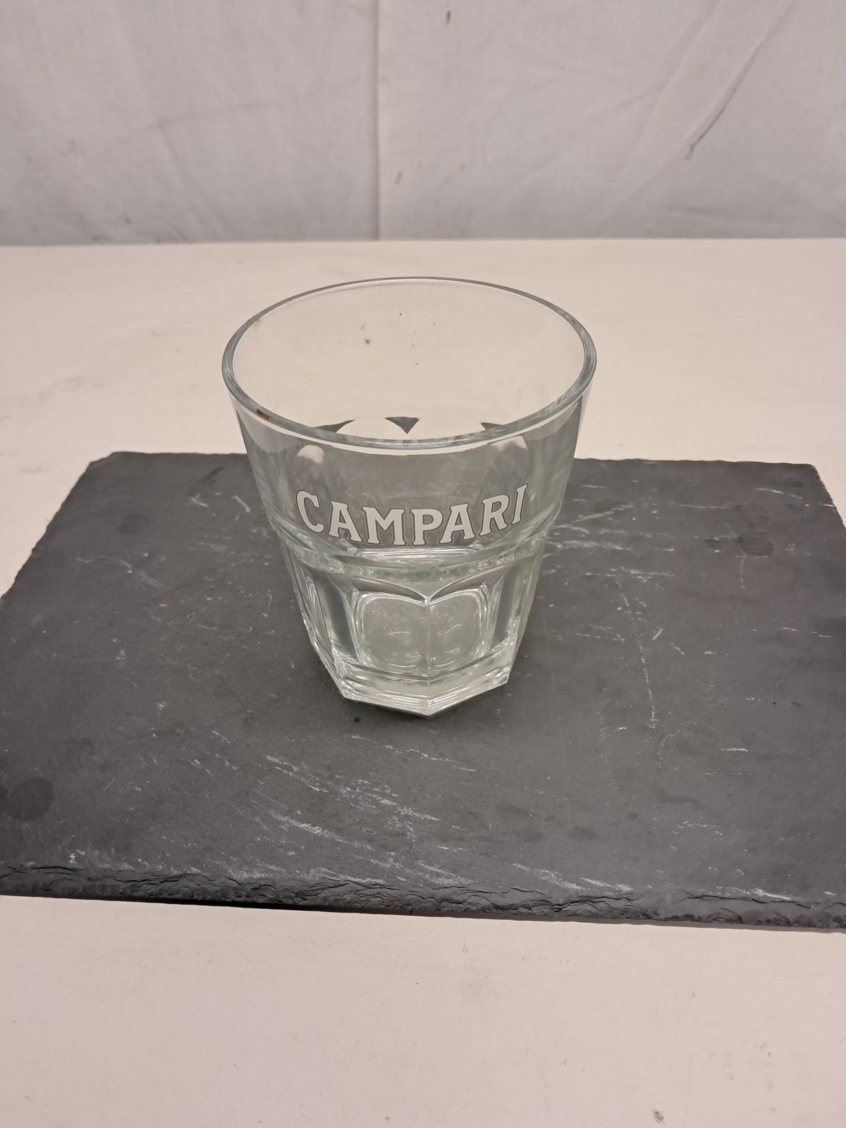 Set 6 bicchieri vintage Campari tumbler in vetro, 36 cl — usati Attrezzatura da ristorazione usata Sd Service Store