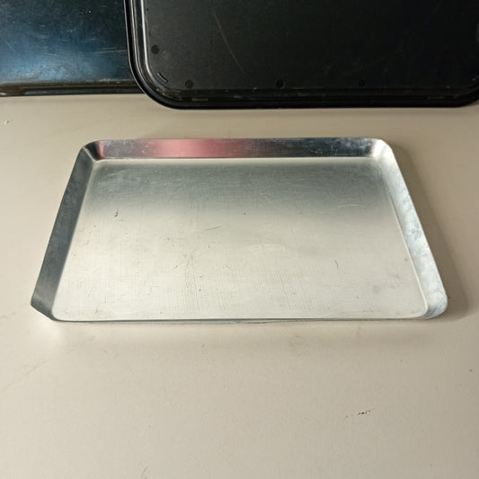 Teglia professionale in alluminio, 31 × 22,5 cm, H 2 cm — usata Attrezzatura da ristorazione usata Sd Service Store