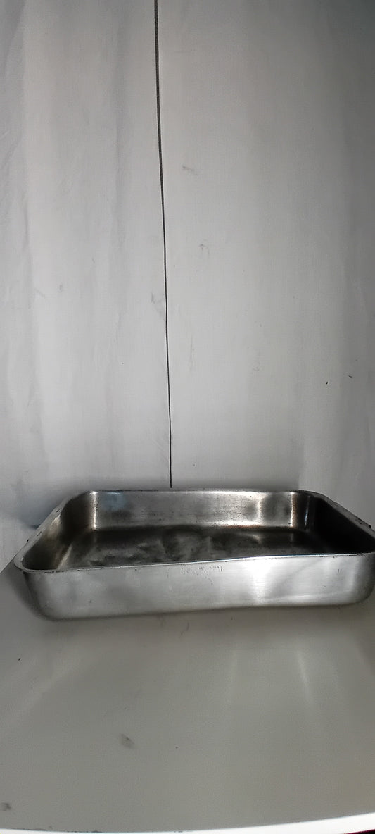 Teglia da forno professionale in alluminio con manici, 53 × 36 cm, H 8 cm — usata Attrezzatura da ristorazione usata Sd Service Store