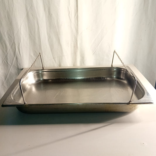 Teglia Gastronorm GN 1/1 con manici, 53 × 32 cm, H 6 cm — usata Attrezzatura da ristorazione usata Sd Service Store