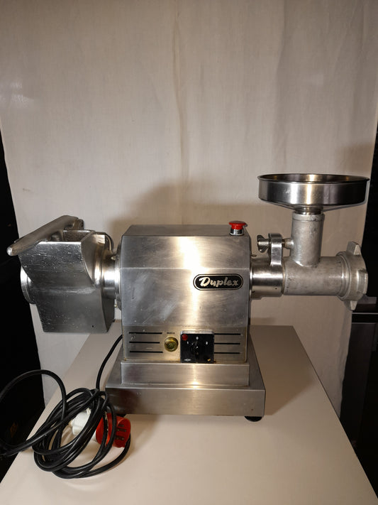 Tritacarne professionale Duplex con grattugia, 380 V — usato Attrezzatura da ristorazione usata Sd Service Store